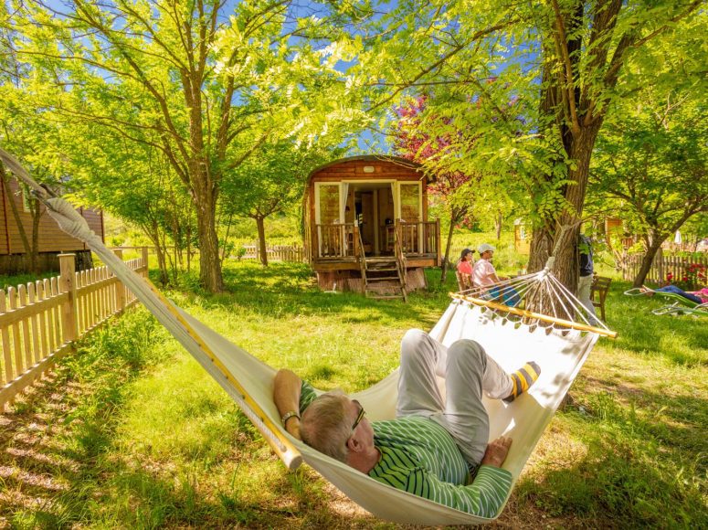 roulotte glamping détente