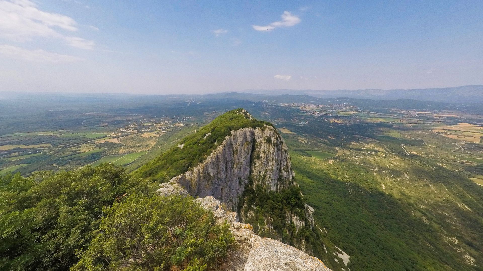 panomara du Pic Saint Loup