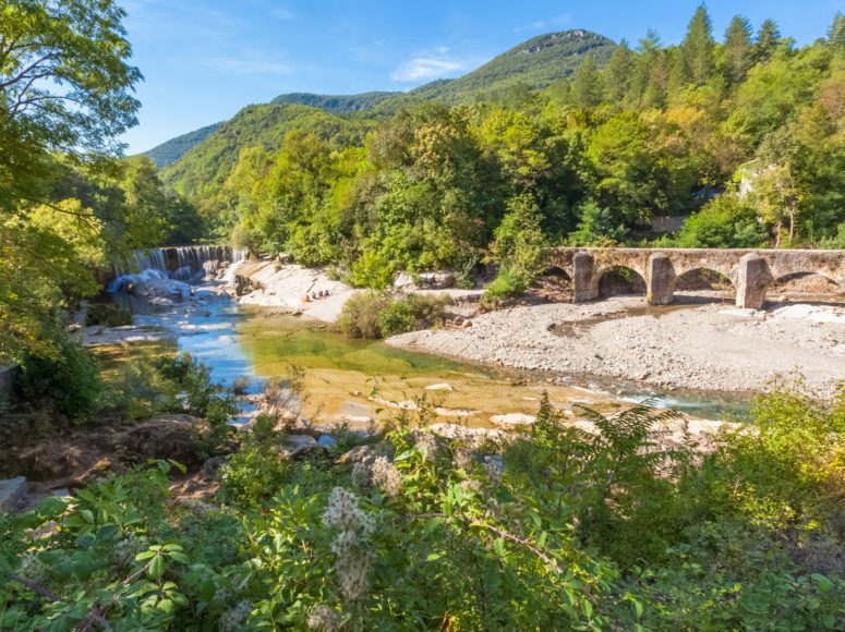 La rivière de l'Hérault
